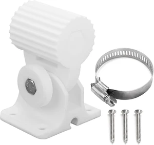 Wall Mount Bracket for Ubiquiti NanoStation NS-5AC & LTU Lite Fits for Ubiquiti NanoStation NS-5AC, Loco M2/M5 & LTU Lite, Adjustable Outdoor PLA Mount, UV-Resistant White Wall Mount Bracket for Ubiquiti NanoStation NS-5AC & LTU Lite Fits for Ubiquiti NanoStation NS-5AC, Loco M2/M5 & LTU Lite, Adjustable Outdoor PLA Mount, UV-Resistant White