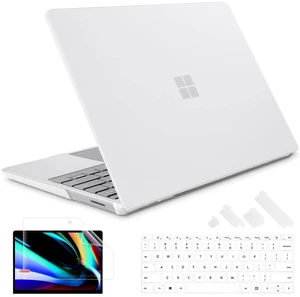 Compatible with Microsoft Surface Laptop Go 3 Go 2 Go 1 12.4 Inch Model 1943 2013 (2023 2022 2020 Release), Plastic Hard Shell Case with Screen Protector + Keyboard Cover, Matte Clear Compatible with Microsoft Surface Laptop Go 3 Go 2 Go 1 12.4 Inch Model 1943 2013 (2023 2022 2020 Release), Plastic Hard Shell Case with Screen Protector + Keyboard Cover, Matte Clear