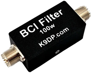 K9DP 100w BCI Filter for HF shortwave radios/receivers K9DP 100w BCI Filter for HF shortwave radios/receivers