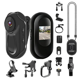 1080P Mini Body Camera with Audio and Video Recording, Magnetic Body Camera Motorcycle Camera, Wearable Body Camera with Magnetic Back Clip, Camcorder for Traveling, Pet, Vlogging, Cycling 1080P Mini Body Camera with Audio and Video Recording, Magnetic Body Camera Motorcycle Camera, Wearable Body Camera with Magnetic Back Clip, Camcorder for Traveling, Pet, Vlogging, Cycling