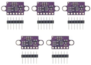 VL53L0X Time-of-Flight (ToF) Laser Ranging Sensor Breakout 940nm GY-VL53L0XV2 Laser Distance Module I2C IIC (5pcs Purple) VL53L0X Time-of-Flight (ToF) Laser Ranging Sensor Breakout 940nm GY-VL53L0XV2 Laser Distance Module I2C IIC (5pcs Purple)