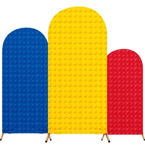 3 Pcs Arch Backdrop Cover Spandex Stretch, Red, Innovative 4ft 5ft 6ft for Arch Stand, Stretchable Spandex Fits Frames, Building Blocks Theme Birthday Shower, Sport Event Backdrop 3 Pcs Arch Backdrop Cover Spandex Stretch, Red, Innovative 4ft 5ft 6ft for Arch Stand, Stretchable Spandex Fits Frames, Building Blocks Theme Birthday Shower, Sport Event Backdrop