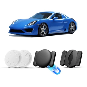 GPS Tracker for Vehicles Work with Apple Find My(iOS Only), 2PCS Tracker Device for Vehicles No Subscription, Car Tracker Device Hidden, Magnetic Real-Time GPS Tracker for Cars Bikes (Black) GPS Tracker for Vehicles Work with Apple Find My(iOS Only), 2PCS Tracker Device for Vehicles No Subscription, Car Tracker Device Hidden, Magnetic Real-Time GPS Tracker for Cars Bikes (Black)