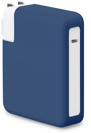 Soft Silicone 140W Charger Protector Case Sleeve for 2026 MacBook Pro 16 inch A3428 A3429 A3186 A3403 A2991 A2780 A2485 M5 M4 M3 M2 M1 Chip 2024-2021, 140W Power Adapter Cover, Navy Blue Soft Silicone 140W Charger Protector Case Sleeve for 2026 MacBook Pro 16 inch A3428 A3429 A3186 A3403 A2991 A2780 A2485 M5 M4 M3 M2 M1 Chip 2024-2021, 140W Power Adapter Cover, Navy Blue