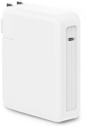 140W Soft Silicone Power Adapter Sleeve Case for 2021-2026 MacBook Pro 16 inch M5 A3428 A3429 A2485 M1 A2780 M2 A2991 M3 A3186 A3403 M4 Pro/Max Chip Charger Protective Cover (140W), White 140W Soft Silicone Power Adapter Sleeve Case for 2021-2026 MacBook Pro 16 inch M5 A3428 A3429 A2485 M1 A2780 M2 A2991 M3 A3186 A3403 M4 Pro/Max Chip Charger Protective Cover (140W), White