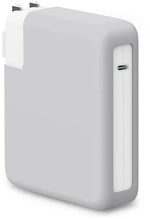 140W Soft Silicone Power Adapter Sleeve Case for 2021-2024 2026 MacBook Pro 16 inch M5 A3428 A3429 M4 A3403 A3186 M3 A2991 M2 A2780 M1 A2485 Charger Protective Cover (140W), Gray 140W Soft Silicone Power Adapter Sleeve Case for 2021-2024 2026 MacBook Pro 16 inch M5 A3428 A3429 M4 A3403 A3186 M3 A2991 M2 A2780 M1 A2485 Charger Protective Cover (140W), Gray