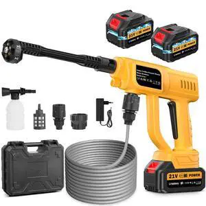 Cordless Portable Washer, Handheld Washer, Battery Operated Washer for Car Home Outdoor Patio Garden, Lightweight Car Washer,with 5M Elastic Hose Cordless Portable Washer, Handheld Washer, Battery Operated Washer for Car Home Outdoor Patio Garden, Lightweight Car Washer,with 5M Elastic Hose