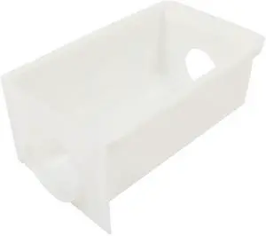 W10850492 Refrigerator Ice Container Compatible with Whirlpool Amana Maytag Kenmore Refrigerator Ice Bucket ABS Plastic Replacement for W10670844, W10138193, AP5989704, PS11731153, 4378073 W10850492 Refrigerator Ice Container Compatible with Whirlpool Amana Maytag Kenmore Refrigerator Ice Bucket ABS Plastic Replacement for W10670844, W10138193, AP5989704, PS11731153, 4378073