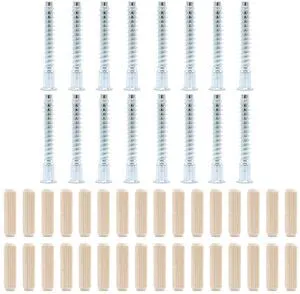 Hardware Kit Compatible with IKEA TROFAST Solid Wood Storage Frame (203.086.97) - All Screws #100214 and Dowels #101350-48 Piece Kit Hardware Kit Compatible with IKEA TROFAST Solid Wood Storage Frame (203.086.97) - All Screws #100214 and Dowels #101350-48 Piece Kit