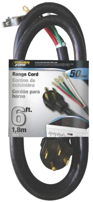 Cord Range 50a 6/2-8/1x6ft Black Cord Range 50a 6/2-8/1x6ft Black