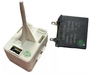 WR55X24070, WR62X0050, WR62X0080 CKD2X0080X compatible with GE, Hotpoint, Kenmore Refrigerator Compressor Start Relay + Free capacitor fits old number WR55X24070, WR62X0050, WR62X0080 WR55X24070, WR62X0050, WR62X0080 CKD2X0080X compatible with GE, Hotpoint, Kenmore Refrigerator Compressor Start Relay + Free capacitor fits old number WR55X24070, WR62X0050, WR62X0080