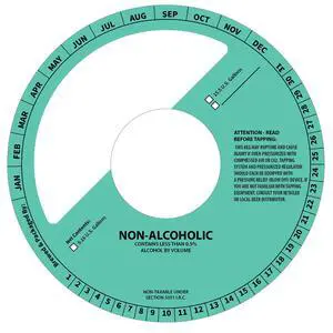 100 Pack Keg Ring Collars 6.5" Diameter with 2.25" Center Cutout Paperboard Discs for Non-Alcoholic Keg Labeling and Beverage Identification 100 Pack Keg Ring Collars 6.5" Diameter with 2.25" Center Cutout Paperboard Discs for Non-Alcoholic Keg Labeling and Beverage Identification