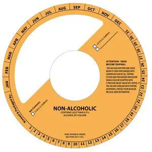 100 Pack Keg Ring Collars 6.5" Diameter with 2.25" Center Cutout Paperboard Discs for Non-Alcoholic Keg Labeling and Beverage Identification 100 Pack Keg Ring Collars 6.5" Diameter with 2.25" Center Cutout Paperboard Discs for Non-Alcoholic Keg Labeling and Beverage Identification