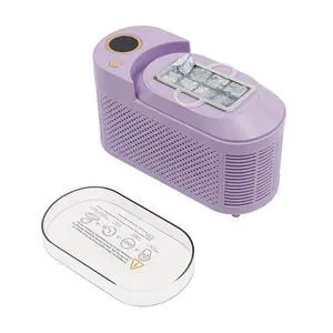 Portable Mini Ice Maker Machine for Countertop - Fast 8 Cubes in 15 Mins, Car ice Maker, Ideal for Home, Kitchen, Camping, RV (Purple) Portable Mini Ice Maker Machine for Countertop - Fast 8 Cubes in 15 Mins, Car ice Maker, Ideal for Home, Kitchen, Camping, RV (Purple)