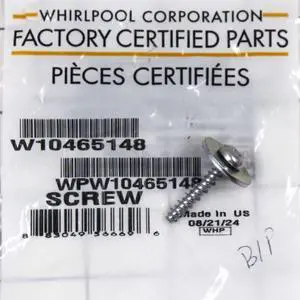 WPW10465148 Range Door Handle Screw WPW10465148 Range Door Handle Screw