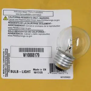 W10888179 Range Light Bulb W10888179 Range Light Bulb