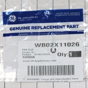 WB02X11026 Range Fan Clip WB02X11026 Range Fan Clip
