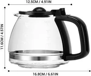 Mainstays 5-Cup Replacement Carafe for Coffee Makers, Plastic & Glass Mainstays 5-Cup Replacement Carafe for Coffee Makers, Plastic & Glass