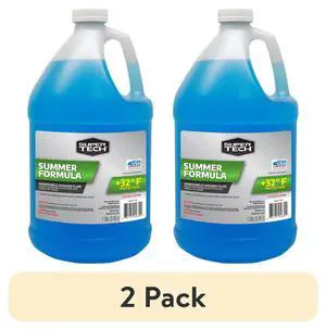 (2 pack) Super Tech Summer Formula +32F Windshield Washer Fluid for All Vehicle Types, 1 Gallon (2 pack) Super Tech Summer Formula +32F Windshield Washer Fluid for All Vehicle Types, 1 Gallon