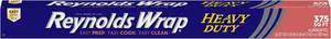 Reynolds Wrap Heavy Duty Aluminum Foil Roll, 18 Inch Wide, 37.5sq ft Reynolds Wrap Heavy Duty Aluminum Foil Roll, 18 Inch Wide, 37.5sq ft