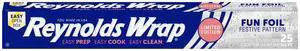 Reynolds Wrap Fun Foil with Festive Firework Pattern, Embossed Aluminum Foil Roll, Festive Embossed Foil for Covering Summer Dishes for BBQs, 25 Sq. Ft. Reynolds Wrap Fun Foil with Festive Firework Pattern, Embossed Aluminum Foil Roll, Festive Embossed Foil for Covering Summer Dishes for BBQs, 25 Sq. Ft.