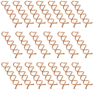 20Pcs 2Inch Bun Spiral Hair Pins, Rose Gold, for Thick Hair, No Scratch 20Pcs 2Inch Bun Spiral Hair Pins, Rose Gold, for Thick Hair, No Scratch