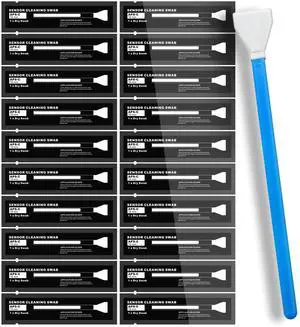AAwipes Sensor Cleaning Swabs 16mm for APS-C Sensor DSLR/SLR Camera (20-Pack) AAwipes Sensor Cleaning Swabs 16mm for APS-C Sensor DSLR/SLR Camera (20-Pack)