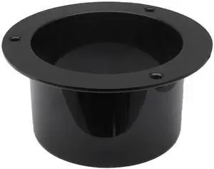 5-Inch Plastic Duct Connector Flange, Straight Pipe 5-Inch Plastic Duct Connector Flange, Straight Pipe