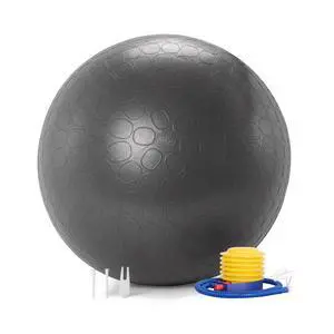 Athletic Works 75 cm Anti-Burst Exercise Yoga Ball with Foot Pump Athletic Works 75 cm Anti-Burst Exercise Yoga Ball with Foot Pump