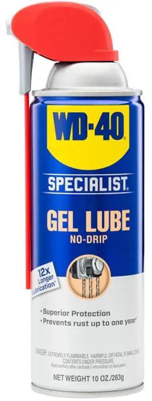 WD-40 Specialist No-Drip Gel Lubricant 10 oz WD-40 Specialist No-Drip Gel Lubricant 10 oz