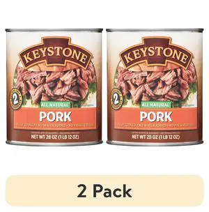 Keystone All Natural Pork, 28 oz Can (2 Pack) Keystone All Natural Pork, 28 oz Can (2 Pack)