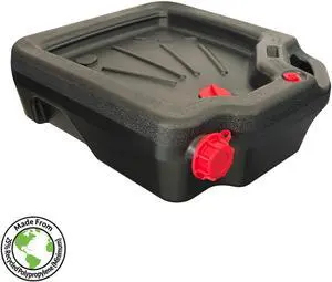 Hyper Tough Automotive Drain Pan Container, 16-Quart Hyper Tough Automotive Drain Pan Container, 16-Quart