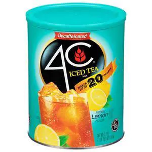 4C Decaf Lemon Iced Tea Mix, 47.2 oz, 1 Ct 4C Decaf Lemon Iced Tea Mix, 47.2 oz, 1 Ct