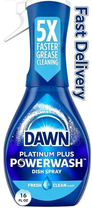 Dawn Platinum Powerwash Dish Spray, Dish Soap, Fresh Scent, 16 Fl Oz Dawn Platinum Powerwash Dish Spray, Dish Soap, Fresh Scent, 16 Fl Oz
