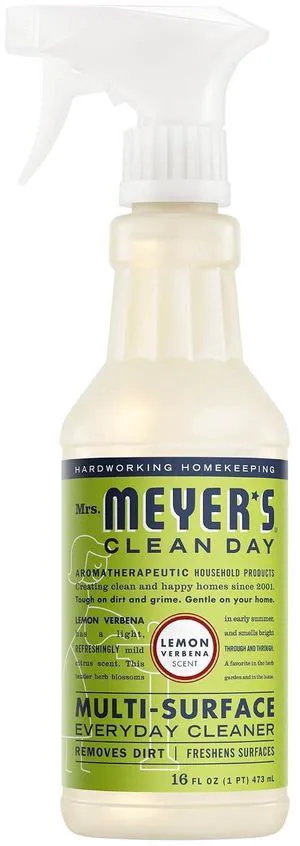 Mrs. Meyer's Clean Day Multi-Surface Cleaner, Lemon Verbena, 16 fl oz Mrs. Meyer's Clean Day Multi-Surface Cleaner, Lemon Verbena, 16 fl oz