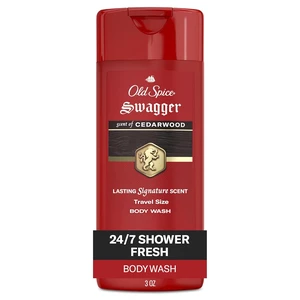 Old Spice 3X Defense Swagger Body Wash for Men, Travel Size, 3fl oz, Cedarwood Scent Old Spice 3X Defense Swagger Body Wash for Men, Travel Size, 3fl oz, Cedarwood Scent
