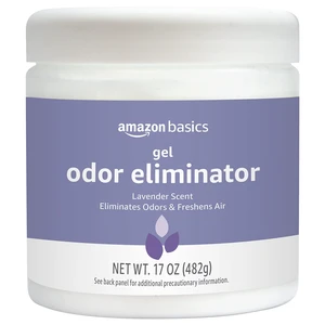 17Oz, 1-Pack, Amazon Basics Gel Odor Eliminator, Activated Charcoal, Lavender Scent 17Oz, 1-Pack, Amazon Basics Gel Odor Eliminator, Activated Charcoal, Lavender Scent