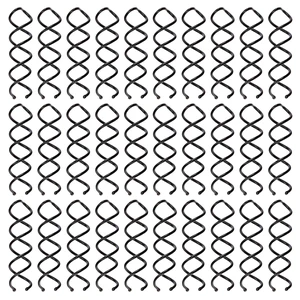 30-Piece Spiral Hair Pins, Twist Corkscrew Spin Pins with Non-Scratch Rounded Clips for Women's Hair Styling DIY (Black) 30-Piece Spiral Hair Pins, Twist Corkscrew Spin Pins with Non-Scratch Rounded Clips for Women's Hair Styling DIY (Black)