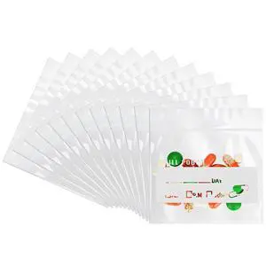 Urekt Pill Pouch Bags (120 Pack), 6 Mil BPA Free Reusable, 3 x 2.75 Inch, Clear Ziplock Seal, Waterproof, Write on Label, AM PM, for Travel Medicine Organizer Urekt Pill Pouch Bags (120 Pack), 6 Mil BPA Free Reusable, 3 x 2.75 Inch, Clear Ziplock Seal, Waterproof, Write on Label, AM PM, for Travel Medicine Organizer