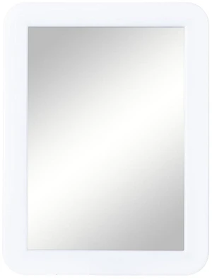 ARTLYMERS Locker Mirror Magnetic 5x7 Real Glass White ARTLYMERS Locker Mirror Magnetic 5x7 Real Glass White