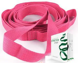 Scotamalone 10 Loops Non-Elastic Stretching Yoga Strap for Home Workout, Physical Therapy, Exercise, Pilates & Gymnastics Scotamalone 10 Loops Non-Elastic Stretching Yoga Strap for Home Workout, Physical Therapy, Exercise, Pilates & Gymnastics