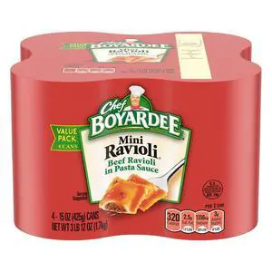 Chef Boyardee Mini Ravioli, 15oz, 4 Pack Chef Boyardee Mini Ravioli, 15oz, 4 Pack