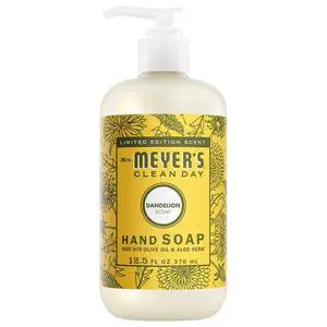 Mrs. Meyer's Clean Day Liquid Hand Soap, Dandelion Scent, 12.5oz Bottle Mrs. Meyer's Clean Day Liquid Hand Soap, Dandelion Scent, 12.5oz Bottle