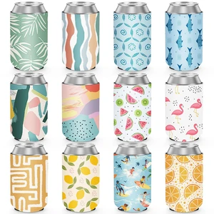 12 Pack Insulated Neoprene Can Cooler Sleeve Summer Bulk 12 Pack Insulated Neoprene Can Cooler Sleeve Summer Bulk