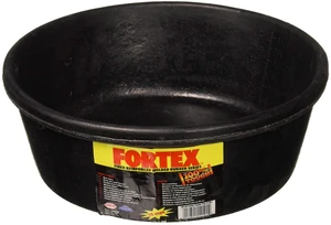 Fortex Feeder Pan 4-Quart for Dogs, Cats, Horses Fortex Feeder Pan 4-Quart for Dogs, Cats, Horses
