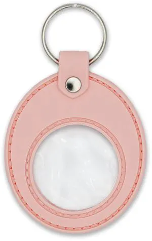 AA Coin Holder Keychain Pink for Sobriety Chip Medallions, Recovery Tokens AA Coin Holder Keychain Pink for Sobriety Chip Medallions, Recovery Tokens