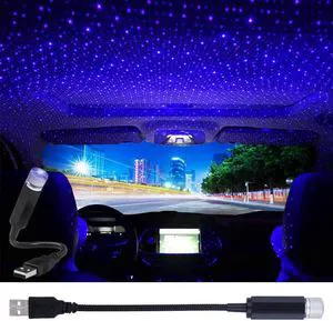 1 Piece USB Starry Sky Projector Night Light, Adjustable Romantic Portable Atmosphere Decorative Light for Car and Home 1 Piece USB Starry Sky Projector Night Light, Adjustable Romantic Portable Atmosphere Decorative Light for Car and Home