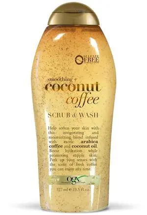 OGX Smoothing Coconut Coffee Body Scrub, 19.5 fl oz OGX Smoothing Coconut Coffee Body Scrub, 19.5 fl oz