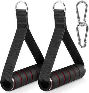 2 Pack Upgraded Exercise Handles for Cable Machine Attachments, Strength Training, Pilates, Home Gym, Resistance Bands 2 Pack Upgraded Exercise Handles for Cable Machine Attachments, Strength Training, Pilates, Home Gym, Resistance Bands