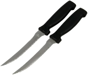 Chef Craft Select Vegetable Knife, 4.5-Inch Blade, 8.5-Inch Overall Length, 2-Piece Set, Stainless Steel/Black Chef Craft Select Vegetable Knife, 4.5-Inch Blade, 8.5-Inch Overall Length, 2-Piece Set, Stainless Steel/Black